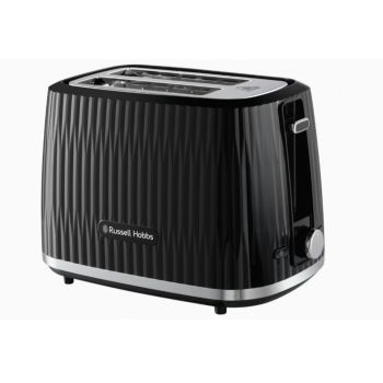 RHT2737BLK Russell Hobbs Eden 2 Slice Toaster - Black